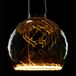 Segula LED lamp Floating Globe 150 6W E27 1900K - twisted smokey