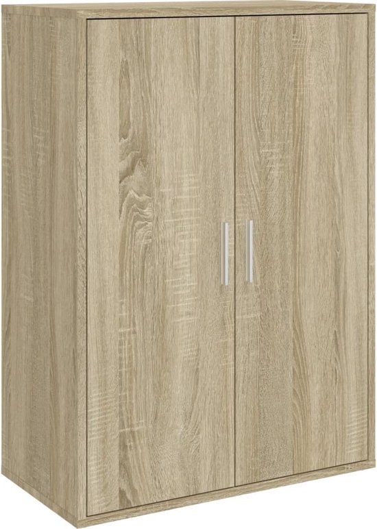 vidaXL Dressoir 60x31x84 cm Sonoma eiken