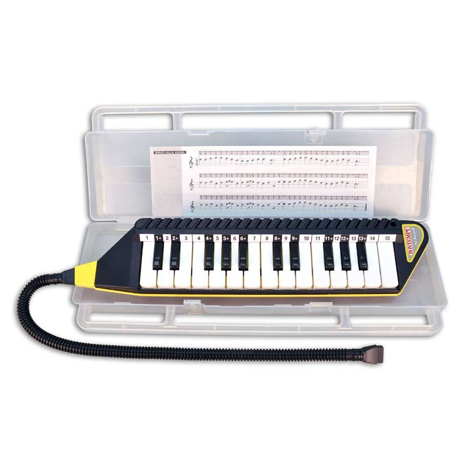 BONTEMPI mondpiano met 25 toetsen + case