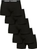 Urban Classics Organic Boxer 5-Pack Heren Boxers - Zwart - 3XL