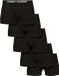 Urban Classics Organic Boxer 5-Pack Heren Boxers - Zwart - 3XL