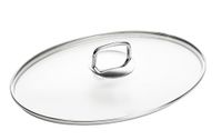 Schulte-Ufer 1996-34 glazen deksel voor vispan Charisma, 34cm, glas