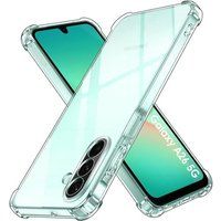 Phonillico® Case voor Samsung Galaxy A26 5G - Schokbestendige bescherming Zacht TPU Transparant