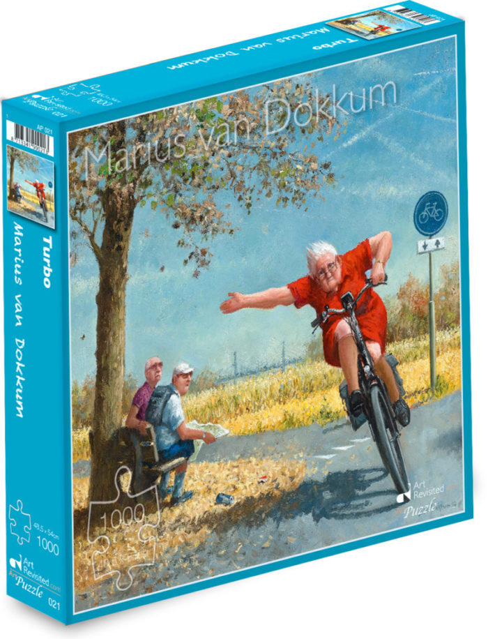 Art Revisited Marius van Dokkum - Turbo Puzzel (1000 stukjes)