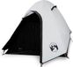 vidaXL Tente dôme 2 personnes imperméable occultant tissu blanc