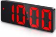 Non-branded Digital Alarm Clock with Large LED Display - Snooze Function and Energy Saving Mode