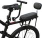 Jeemsie Bagagedrager Kussen – Zwart Fietszitje voor Extra Comfort en Eenvoud