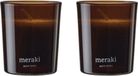 Meraki Warm Tonka Scented Candle Set Small