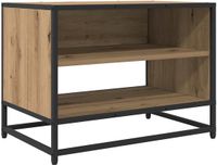 vidaXL TV-kast eiken ambachtelijk 61 x 40 x 46 cm technisch hout