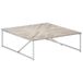 Maison Exclusive - Table basse 110x110x36 cm, manguier massif