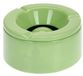 Merkloos / Sans marque Koopman International Stormasbak - terras asbakken - groen - 12 x 6 cm - Dolomiet kunststeen