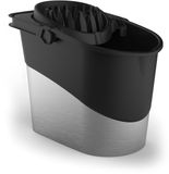 Tatay Steel Grey Polyester 14L Dweilemmer