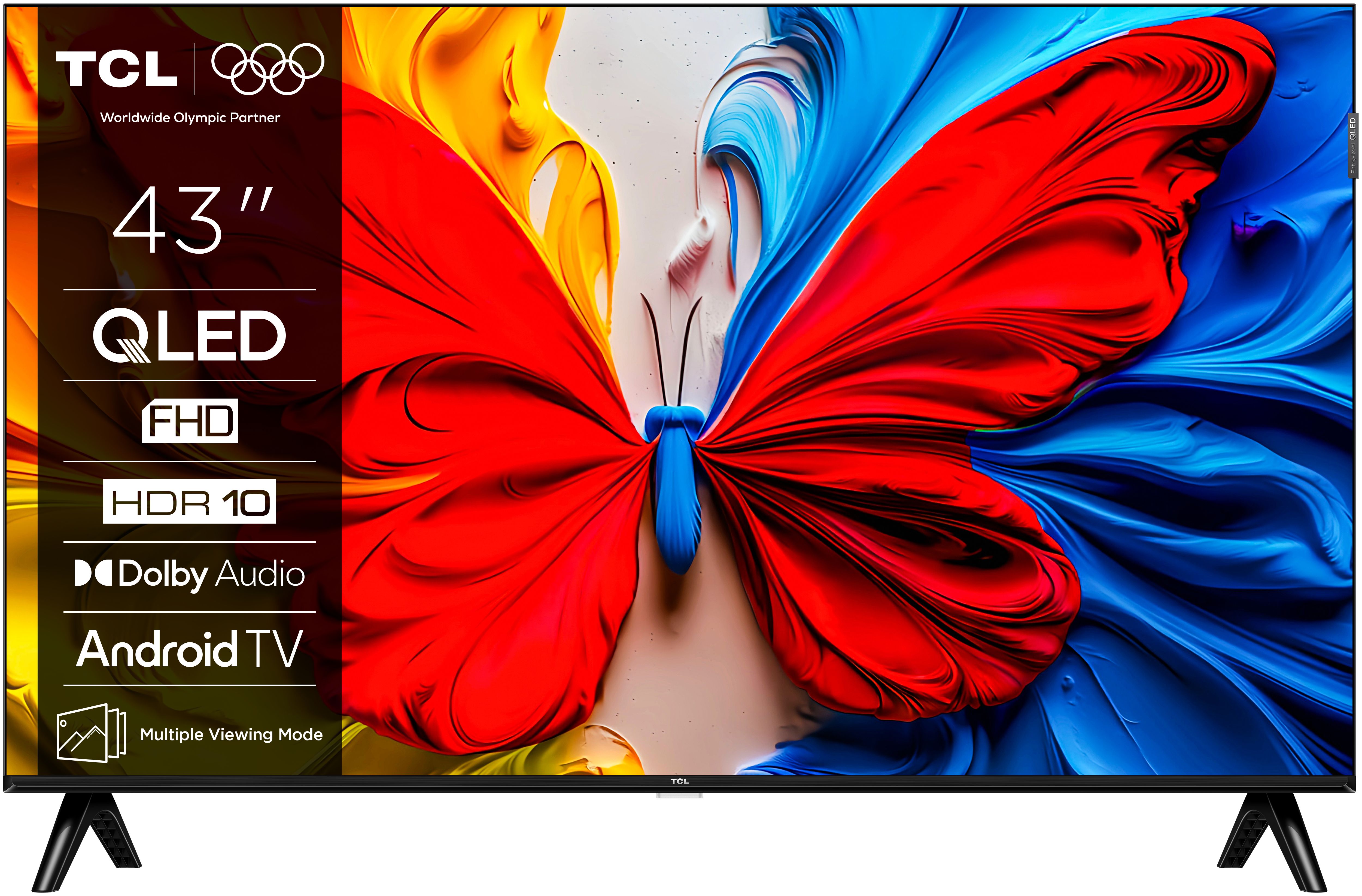 TCL 43S5K / QLED screen / 43 inch / 2025