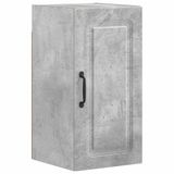 vidaXL Badkamer wandkast UTRECHT Betongrijs 30 x 31 x 59 cm