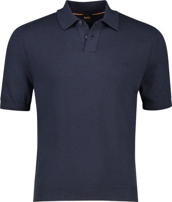 Hugo Boss Polo ASAC_P - Donkerblauw - XXL - Heren