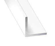 Hoekhoek, PVC, 10 x 10 – 2 m, wit.