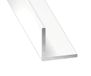 Hoekhoek, PVC, 10 x 10 – 2 m, wit.