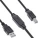 InLine câble USB-A - USB-B active | USB2.0 | 15 mètre