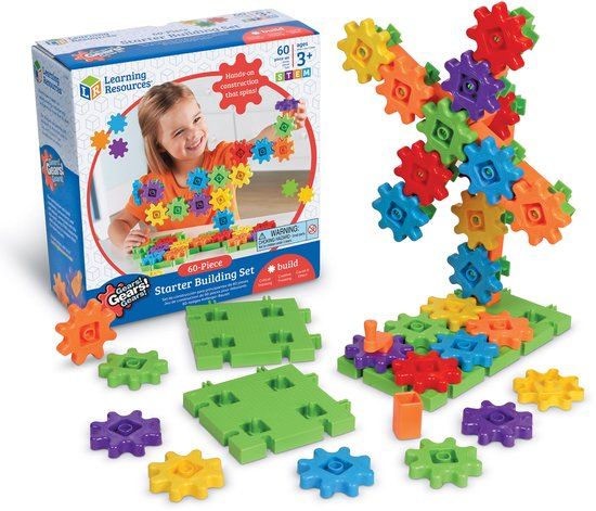 Learning Resources Gears! Gears! Gears!® Starter Bouwset (Set van 60) - 3+
