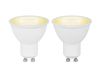 Smartwares SH8-92603 Lampe intelligente, verre, 3 W, blanc