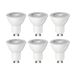 Amazon Basics GU10 spotlamp, 4,7W, warm wit - 6 stuks