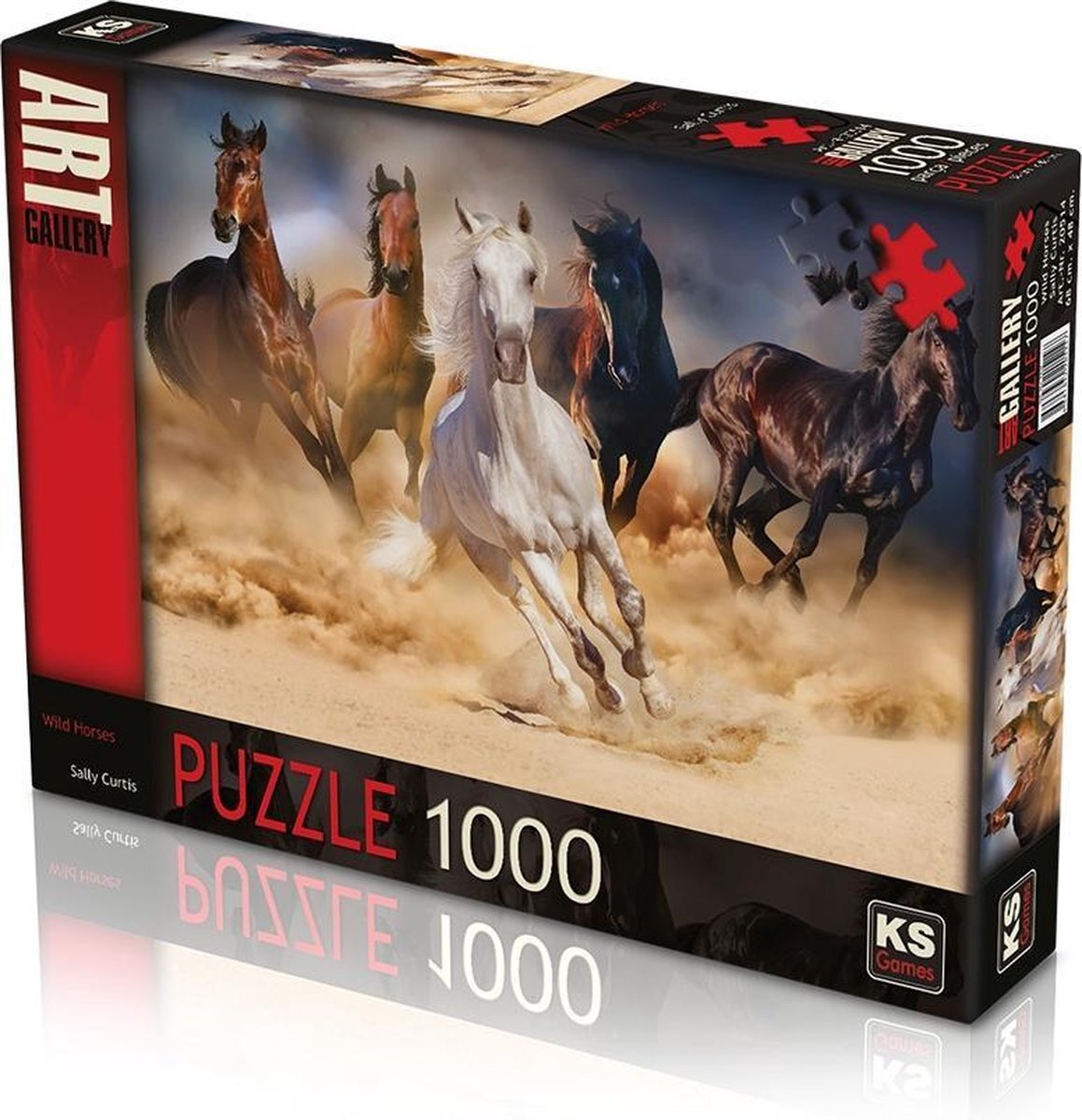 KS Games Wild Horses Puzzel 1000 Stukjes