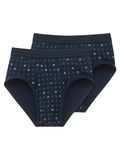 Schiesser 2 stuks sportslip voor heren met ingriff - Essentials