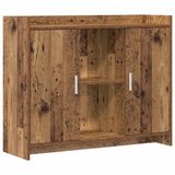 vidaXL Dressoir Oud hout Hout 98,5 x 33 x 80 cm