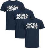 Jack & Jones Heren t-shirt 3 pack Corp