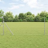 vidaXL - Gelast Draadhek - 25 x 1 m - Gegalvaniseerd Staal