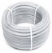 Wiltec Tuyau en PVC avec un diamètre intérieur de 25 mm, une épaisseur de paroi de 4 mm et une longueur de 25 mètres, adapté au contact alimentaire jusqu'à une pression maximale de 9 bar