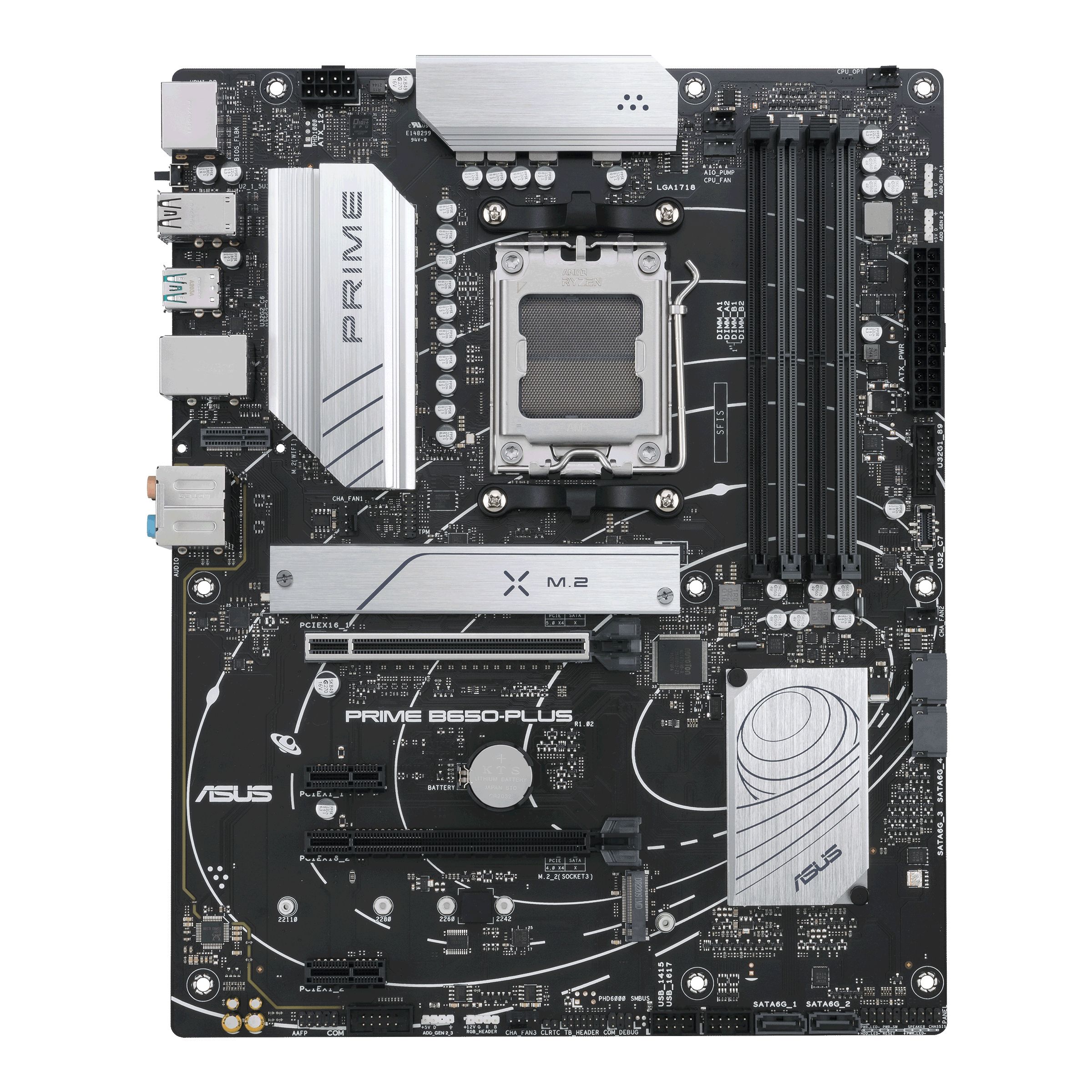 ASUS PRIME B650-PLUS-CSM AMD B650 Socket AM5 ATX Motherboard