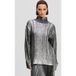 Karl Lagerfeld Cable Knit Sweater Gunmetal