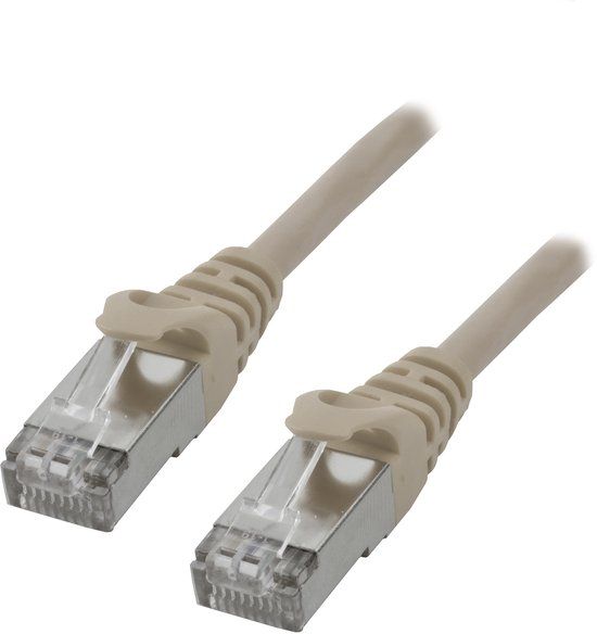 MCL FCC6ABM-1M Netwerkkabel Grijs Cat6a F/UTP 1m
