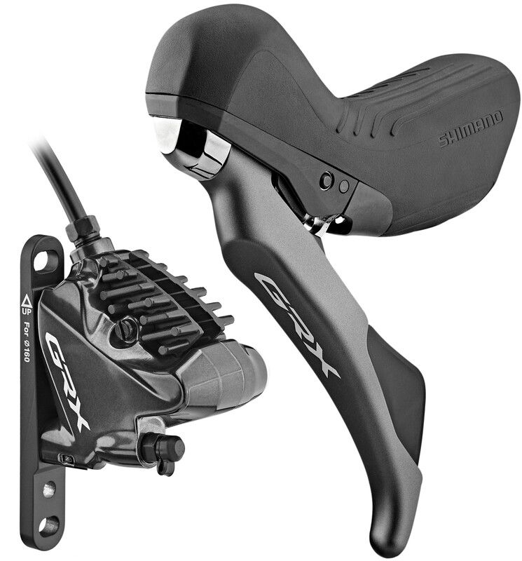 Shimano GRX RX810 Disc Brake Set - Front - 2x - Black/Grey