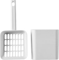 Hoopo® Schepje Wit - Kattenbakschep