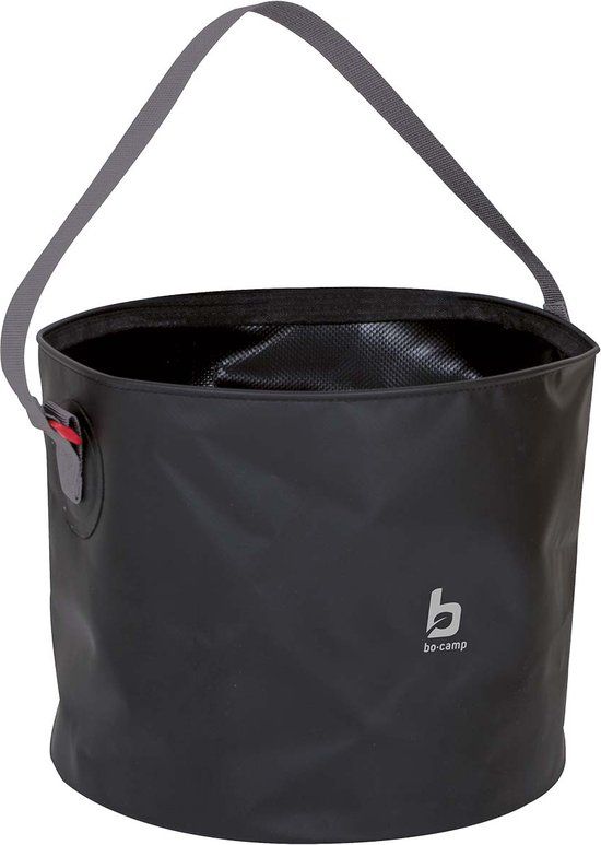Bo-Camp Emmer - Opvouwbaar - 9 Liter - Zwart
