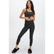 Fabletics Restoreknit Legging taille haute 7/8 Noir Chiné Taille : XS Court