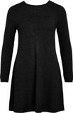 VILA VICOMFY A-LINE O-NECK KNIT DRESS - NOOS