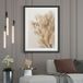 Pampas Affiche / Poster - 21x29,7 Cm - Bordure noire et blanche