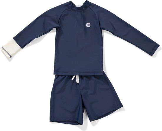 Tenue Soleil UV Set Blauw 12-18 mnd