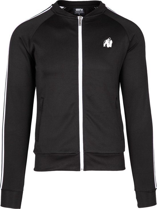 Gorilla Wear Riverside Trainingsjack - Zwart - 4XL