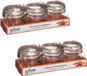 Secret de Gourmet Set van 6 inmaakpotjes/voorraadpotjes glas met beugelsluiting - 330 ml