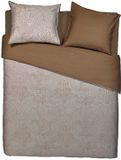 MOOOI Dodo Pavone dekbedovertrek - Lits-Jumeaux XL - 260x200/220 - Gris
