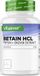 Vit4ever Betaïne HCL - 240 capsules met 695mg - Premium: Met pepsine & bittergentiaan - Volledig spectrum spijsverteringsenzymen - Hoge dosis - Veganistisch