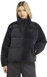 Adidas Down Velour Puffer Jas Zwart M Vrouw