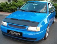 AutoStyle Motorkapsteenslaghoes Seat Cordoba/Ibiza 6K 1993-1999 zwart