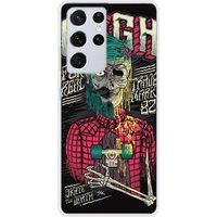 Samsung Galaxy S21 Ultra Skull urgh Bedrukt siliconen hoesje