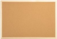 Benson Prikbord van kurk - houten rand - 40 x 60 cm