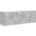 Meuble TV gris béton 2 pièces